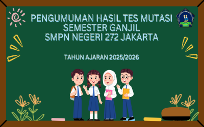 PENGUMUMAN HASIL TES SELEKSI MUTASI MURID SEMESTER GANJIL TP 2025/2026
